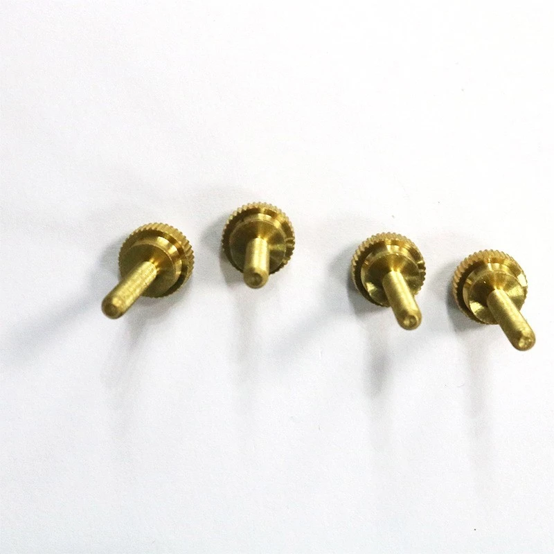 Brass Knurled Screw