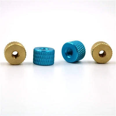 रंग हाथ से कनेक्टेड knurled अखरोट कोर फ़ंक्शन