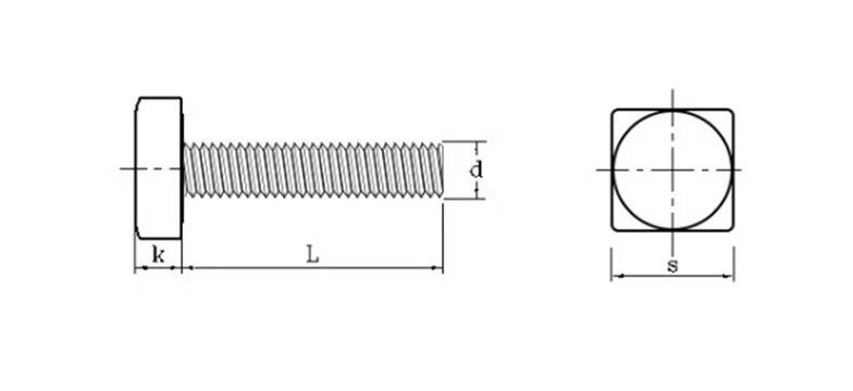 square head bolt 1